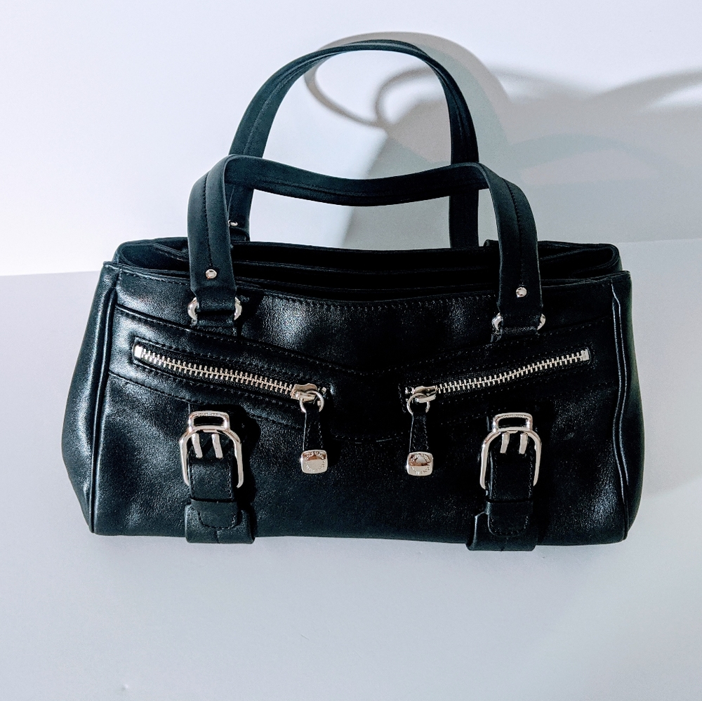 Cole Haan Alexa SP05 Black Leather Shoulder Bag